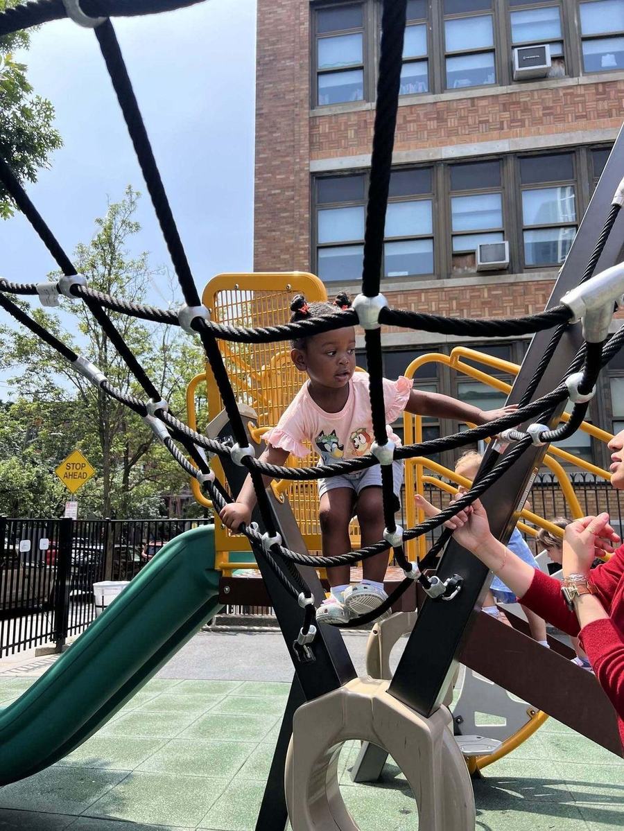 Outdoor play with Park View Academy in Downtown Jersey City
